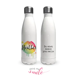 Thumbnail: Print My Smile insulated water bottles
