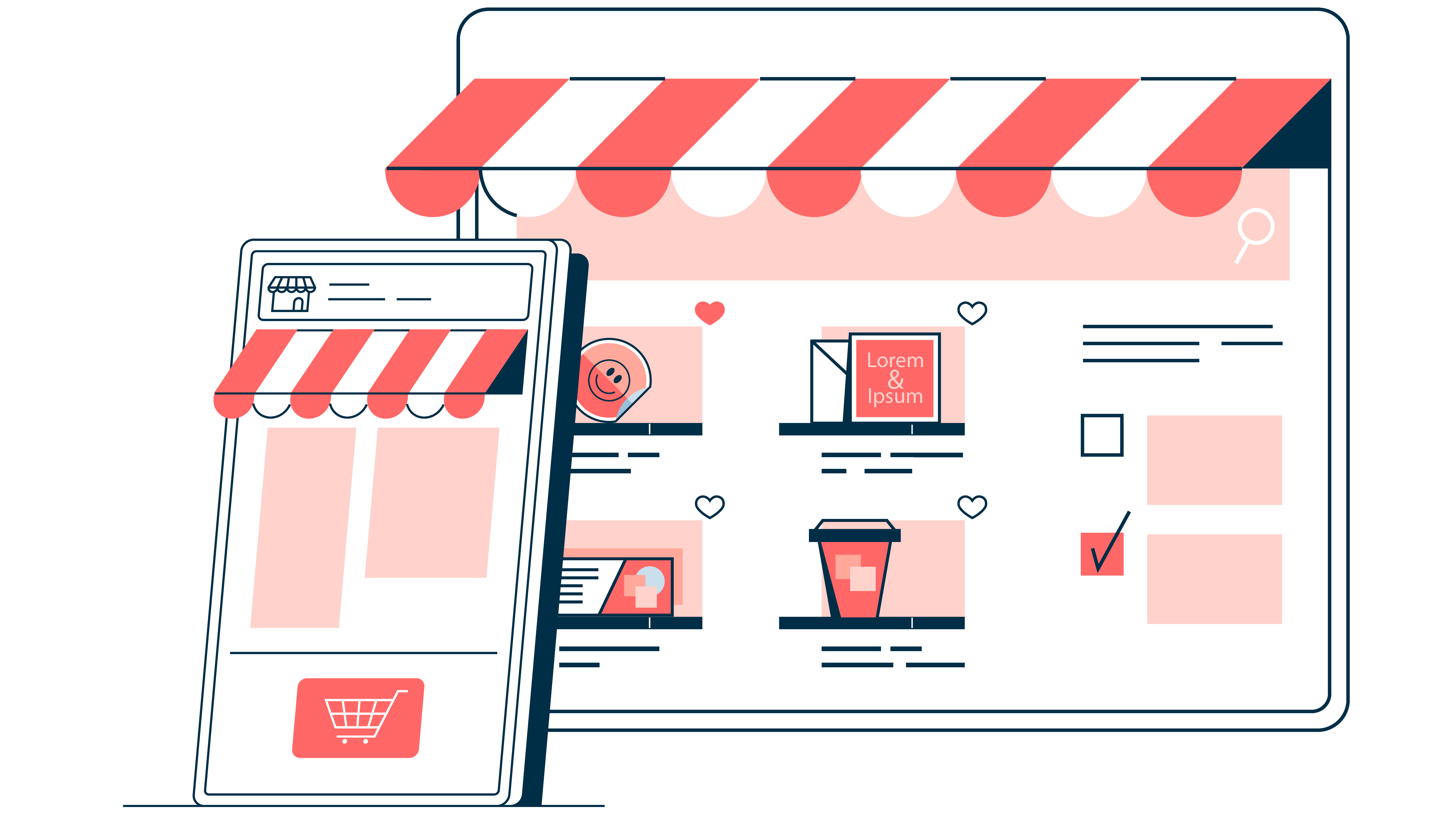 Mobile and Desktop Storefront Graphic