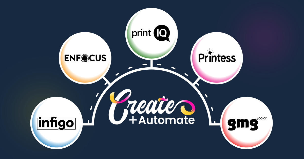 Create and Automate Leeds 2026 event — five print technology leaders