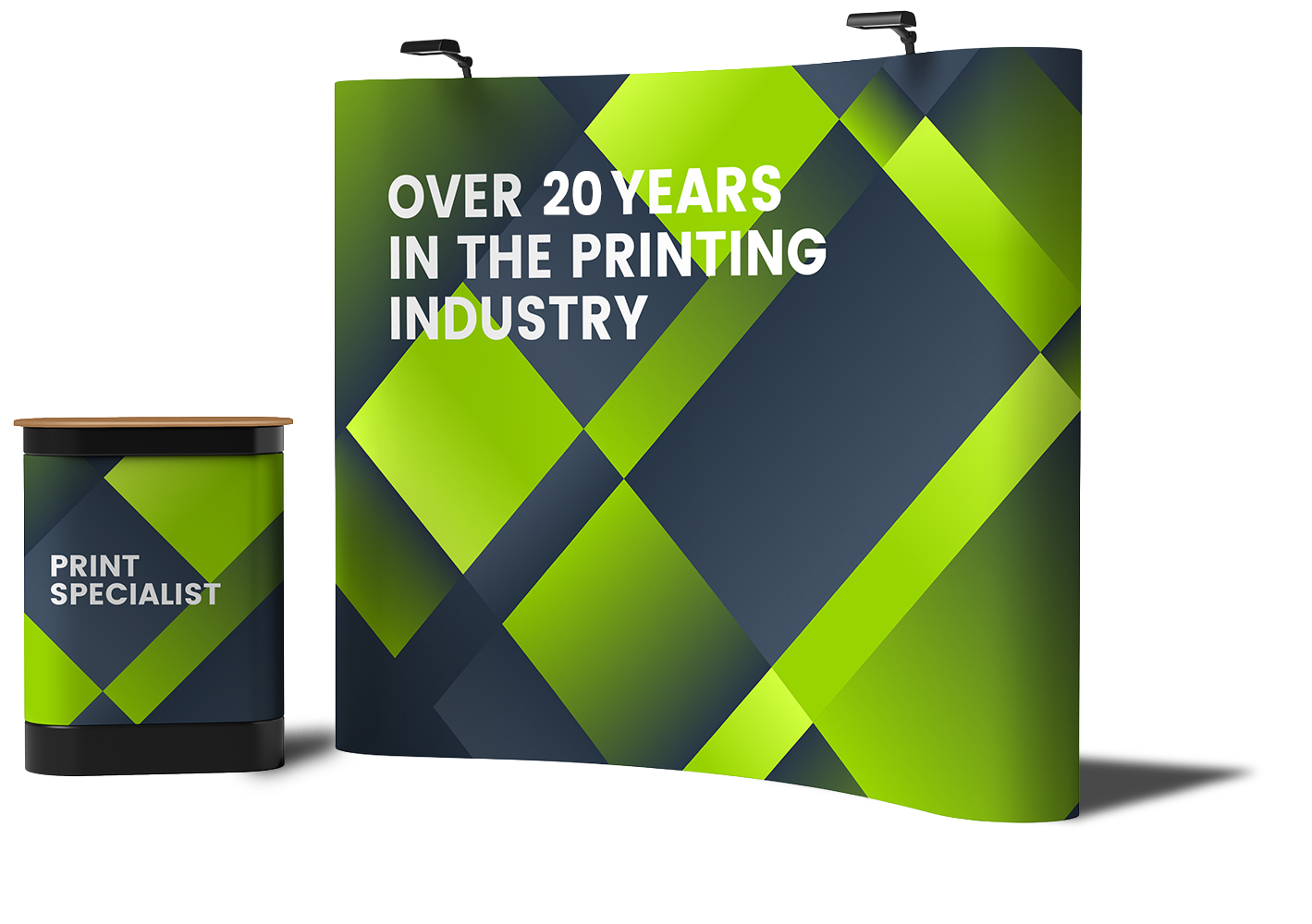 The Big Display Company Stand and Roller Banner